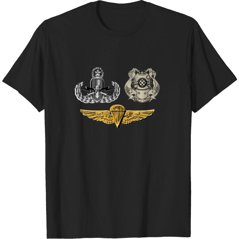 Navy Eod Airborne First Class Diver Men's T-Shirt — Mens T Shirts