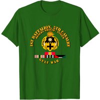 T-Shirt 1st Bn 5th Cavalry Desert Storm Shield pour hommes — T-shirts pour hommes