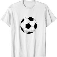 T-shirt Cartoon Soccer Ball pour hommes par Printerval — T-shirts pour hommes