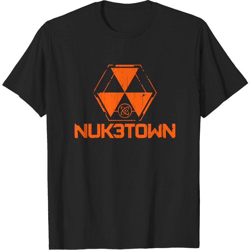 T-shirt noir pour hommes Nuk3town — T-shirts pour hommes