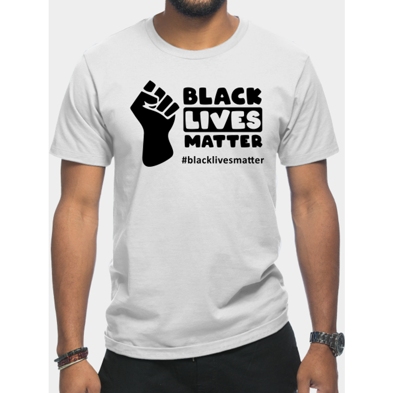 T-shirt Noir pour Hommes Blm 2020 — T-shirts pour hommes