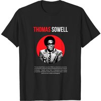 T-shirt Thomas Sowell Mois de l'Histoire des Noirs Américains pour Hommes