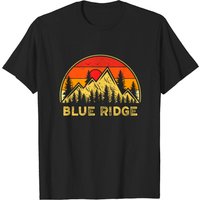 Vintage Blue Ridge Georgia Mountains Hiking T-Shirt for Men — Mens T Shirts
