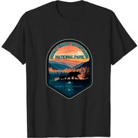 T-shirt pour hommes du parc national des Great Smoky Mountains Est 1932