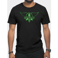 Arrowsmith Red T-Shirt for Men with Green Logo — Mens T Shirts
