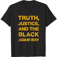 T-shirt version jaune Black Adam Way pour hommes