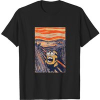 Screaming Minion Edvard Munch - T-shirt Parodie Minions pour Hommes — T-shirts pour hommes