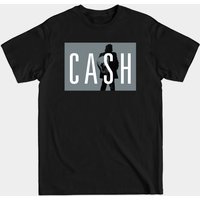 T-shirt pour hommes Johnny Cash en noir — T-shirts pour hommes