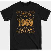 T-shirt Édition Limitée Anniversaire Distressé 1969 pour Hommes — T-shirts pour hommes