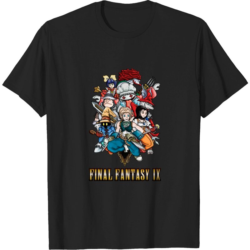T-shirt pour hommes Final Fantasy IX Heroes — T-shirts pour hommes