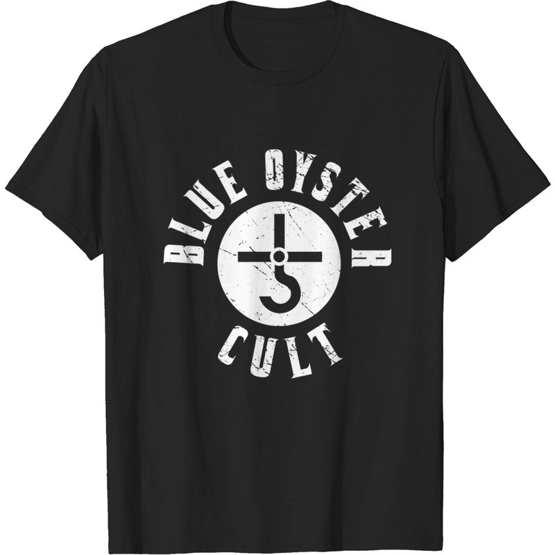 T-shirt pour hommes Blue Oyster Cult en noir — T-shirts pour hommes