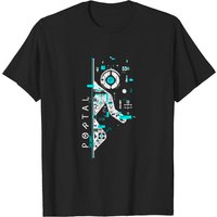 T-shirt pour hommes Portal en noir