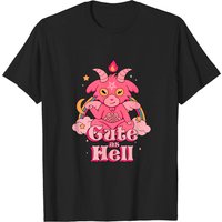 Cute As Hell Baphomet Men's T-Shirt — Mens T Shirts