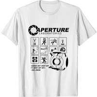 Aperture Lab. T-shirt pour hommes Portal Game