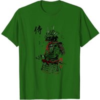T-shirt Samurai Sumi-e - Samurai pour hommes — T-shirts pour hommes