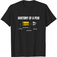 T-shirt pour hommes Anatomy Of A Pew en noir — T-shirts pour hommes