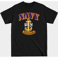 T-shirt pour hommes CPO Retraité Navy