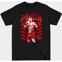 Canelo Alvarez Boxing T-Shirt for Men - Black