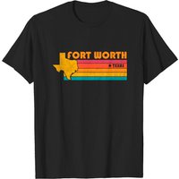 Fort Worth Texas Vintage Distressed T-Shirt for Men