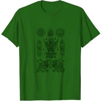 T-shirt pour hommes Sak Yant Tatouage Thaï Traditionnel V04 — T-shirts pour hommes