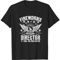 T-shirt pour hommes Fireworks Director Run Faster — T-shirts pour hommes