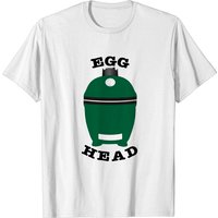 T-shirt Egg Head Funny Dad BBQ Grilling - Big Green Egg