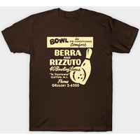 T-shirt Vintage Berra Et Rizzuto Bowling Lanes Pour Hommes