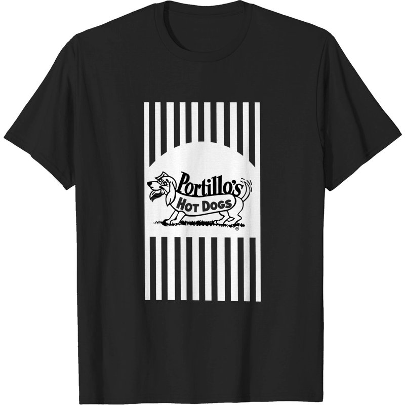Portillos 01 Men's Black T-Shirt