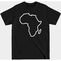 T-shirt pour hommes Africa - Noir — T-shirts pour hommes