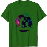 T-shirt Calvin And Hobbes Galaxy pour hommes