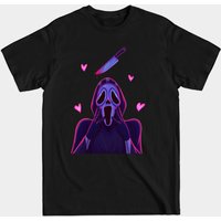 T-shirt pour hommes Cute Ghostface - Noir