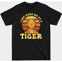 T-shirt pour hommes I Got Peed On By A Tiger — T-shirts pour hommes