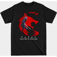 T-Shirt Noir pour Hommes Witcher 3 — T-shirts pour hommes