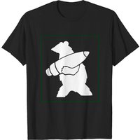 T-shirt Wojtek Soldier Bear - Emblème de la 22e Compagnie d'Approvisionnement d'Artillerie — T-shirts pour hommes