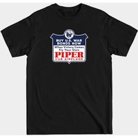 T-shirt Vintage Piper Cub de la WWII pour hommes — T-shirts pour hommes