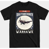P40 Warhawk Men's T-Shirt in Black
