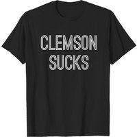 T-Shirt Clemson Sucks pour hommes - Noir — T-shirts pour hommes