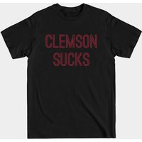 T-shirt Clemson Sucks pour hommes en noir — T-shirts pour hommes