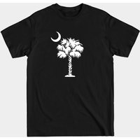 T-shirt pour hommes Palmetto State en noir — T-shirts pour hommes