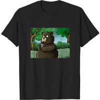 Bear Drinking Soda Men's T-Shirt