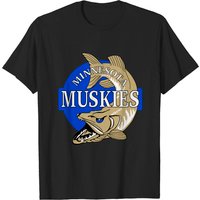 T-shirt Defunct Minnesota Muskies ABA Basketball 1967 pour hommes — T-shirts pour hommes