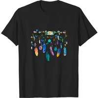 Folkstone Crystal and Butterfly Spirit Gazer T-Shirt for Men — Mens T Shirts