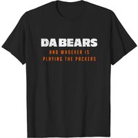 T-shirt Da Bears et Packers pour hommes