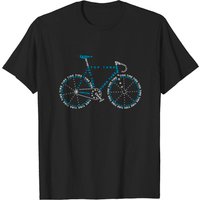 T-shirt Noir pour Hommes Bike Anatomy — T-shirts pour hommes