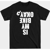 Mon vélo va-t-il bien? T-shirt noir pour hommes — T-shirts pour hommes