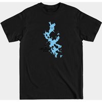 T-shirt pour hommes Moosehead Lake Maine Moose — T-shirts pour hommes