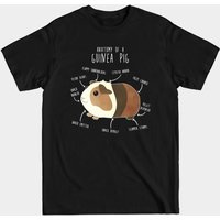 T-shirt pour hommes Anatomie d'un cochon d'Inde