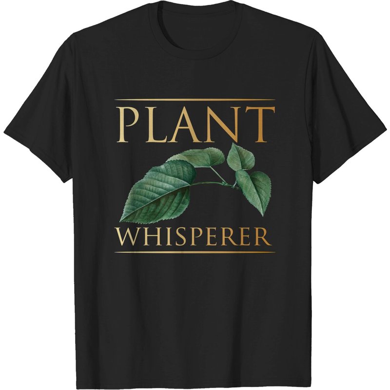 T-shirt pour hommes Plant Whisperer - Noir — T-shirts pour hommes