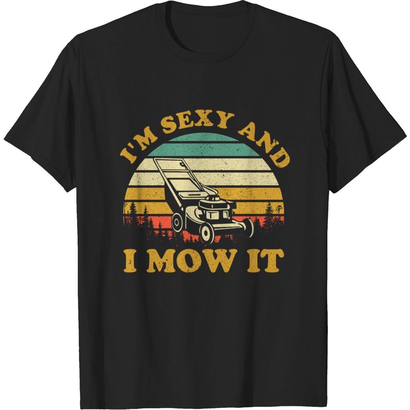 T-shirt Paysagiste Je suis sexy et je tond — T-shirts pour hommes
