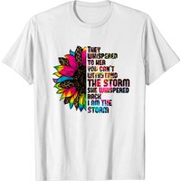 Ils lui ont chuchoté que tu ne peux pas résister à la tempête T-Shirt — T-shirts pour hommes